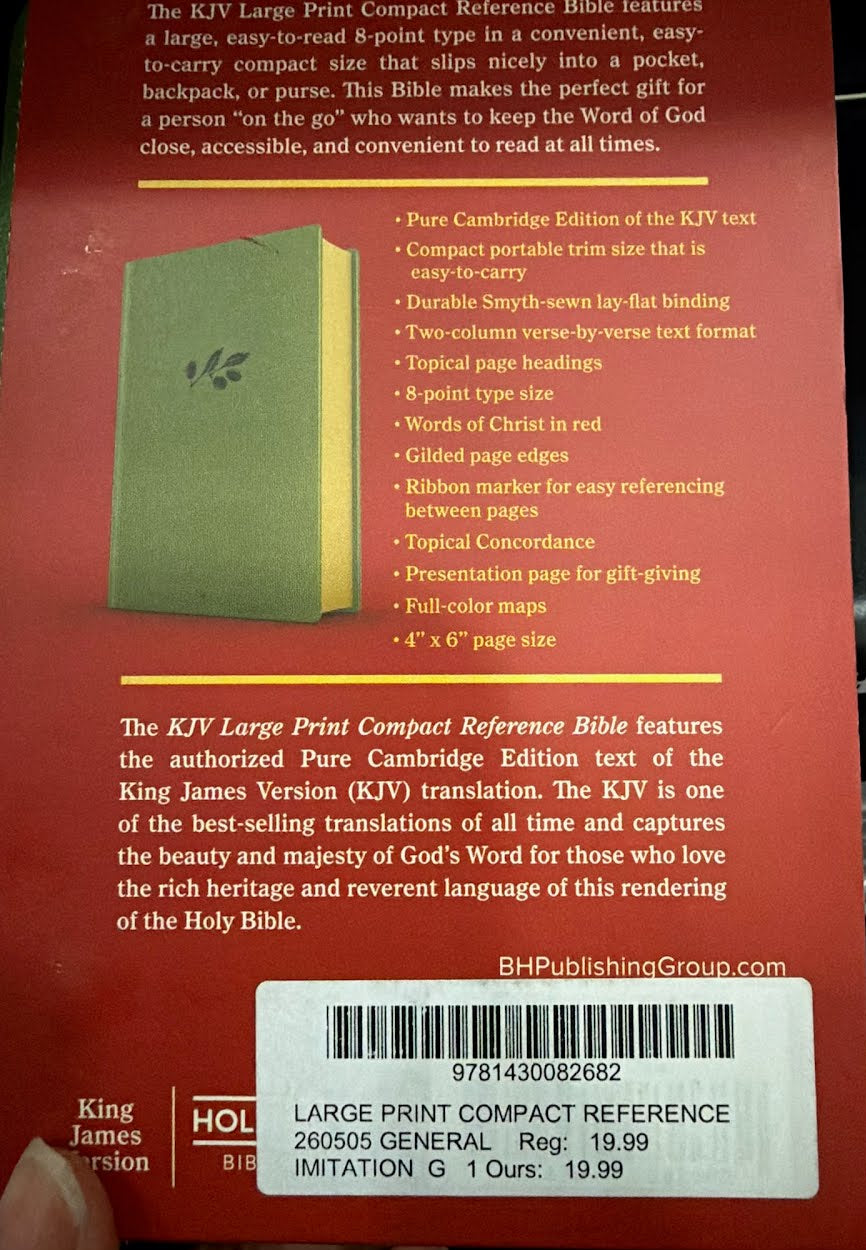 Holman KJV Bible