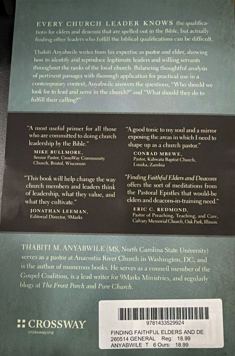 Finding Faithful Elders and Deacons