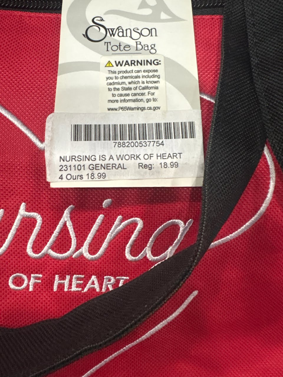 Nursing Is A Work of The Heart