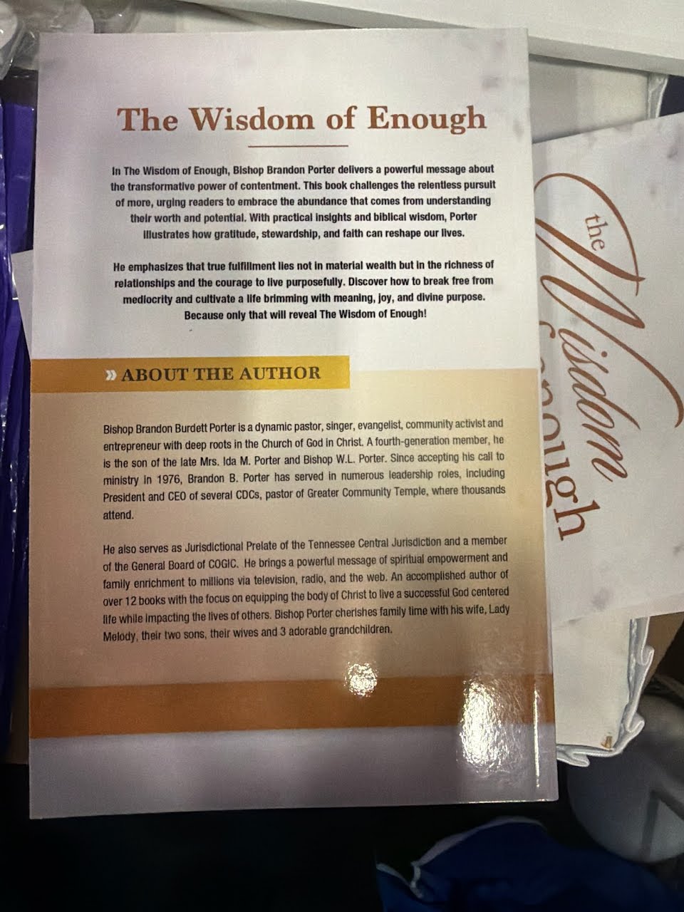 Wisdom of Enough
