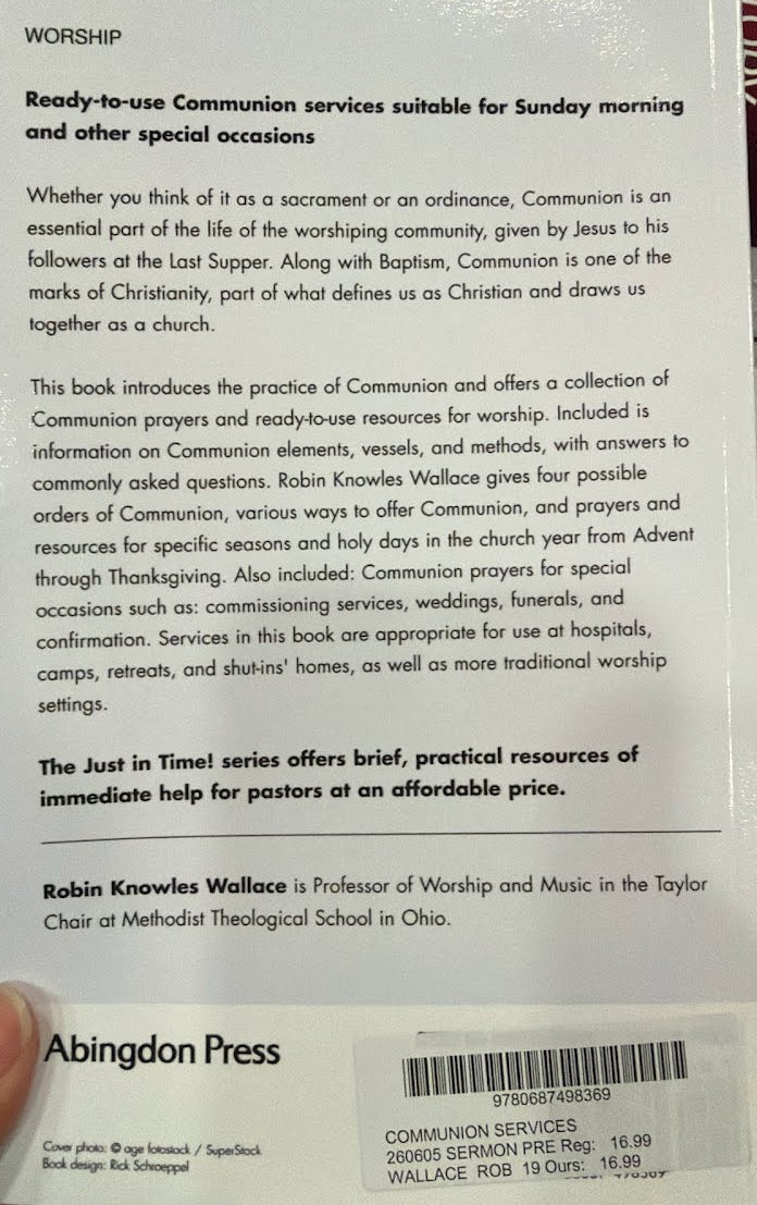 Communion Services