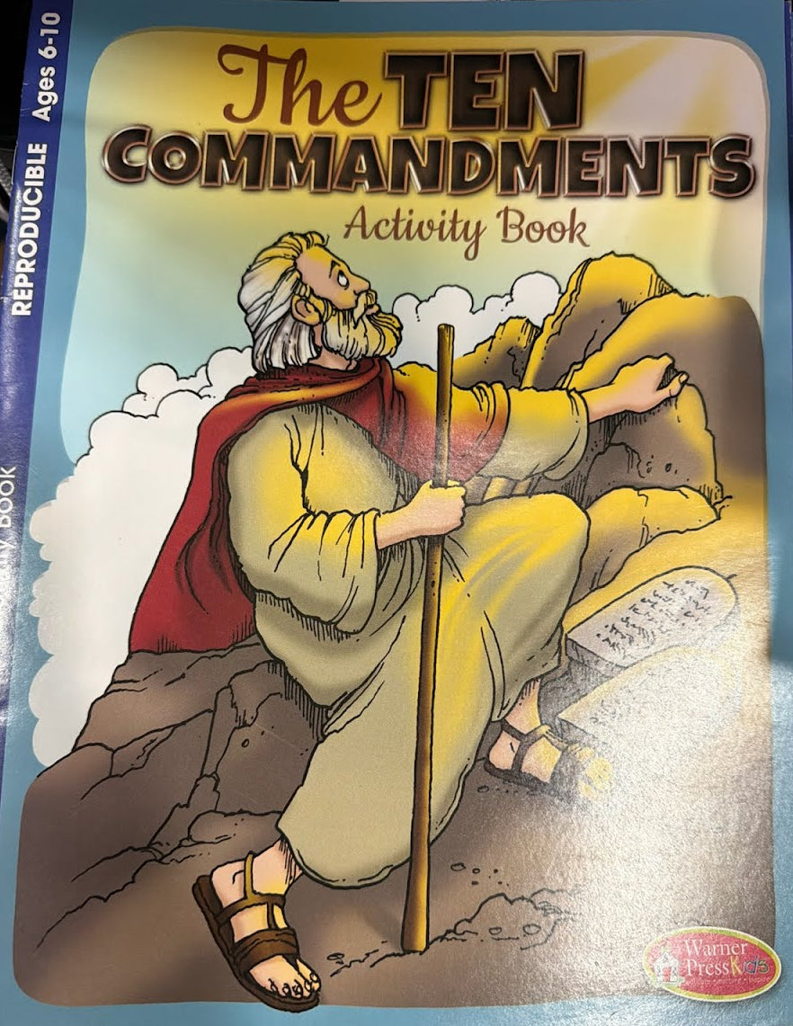 The Ten Commandments Activity Book