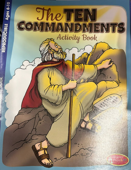The Ten Commandments Activity Book
