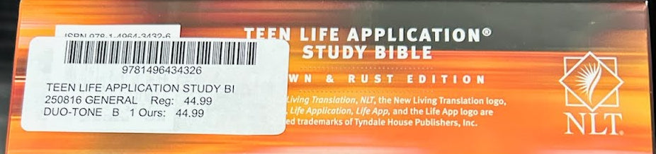 Teen Life Application Study Bible