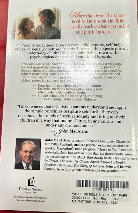 What the Bible Says About Parenting