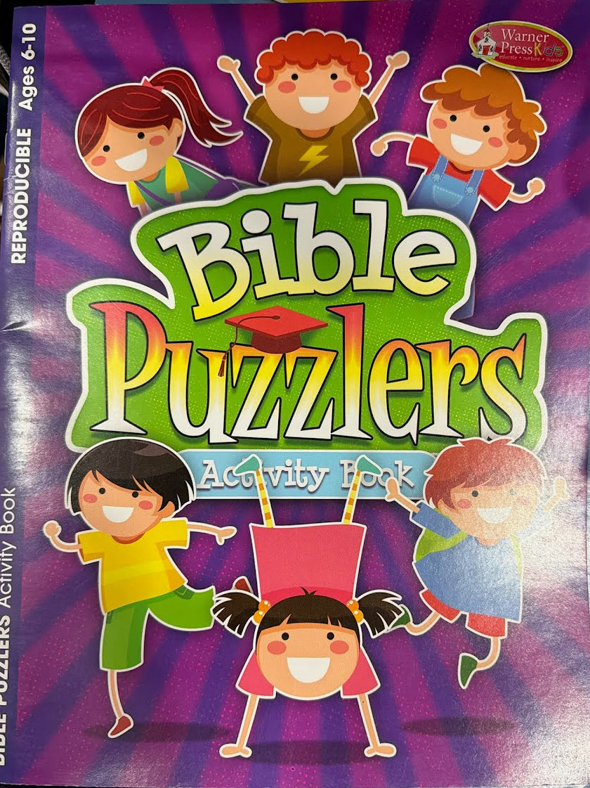 Bible Puzzlers Activity Book